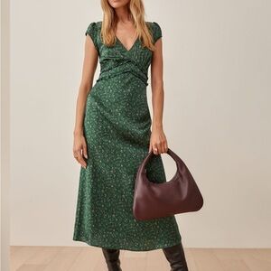 NWT Reformation Kaye silk dress